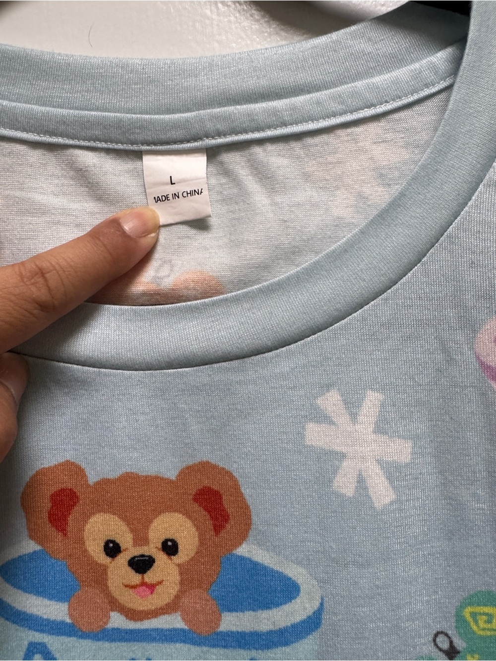Disney Duffy and friends shirt from small shop size L - Picture 4 of 7